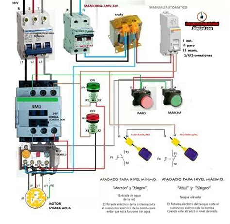 Water Pump Motor Wiring Diagram - Electrical Blog