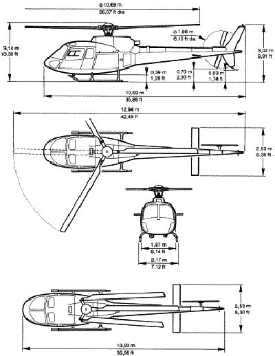 Airbus A-Star AS350 B3: Airbus Helicopters, Inc. - H125 (formerly known as AS350) Specifications ...