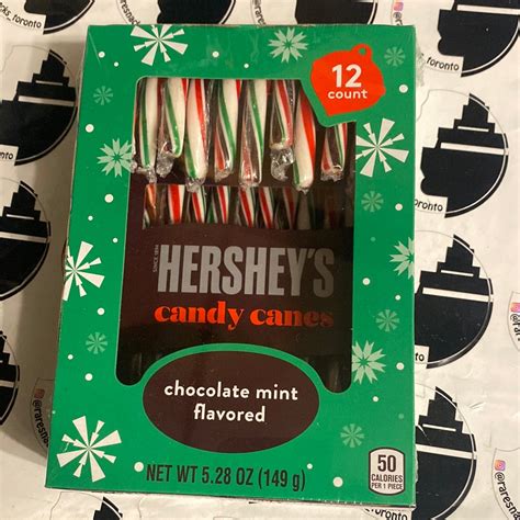 Hersheys Chocolate Mint Candy Cane – RareSnacksToronto