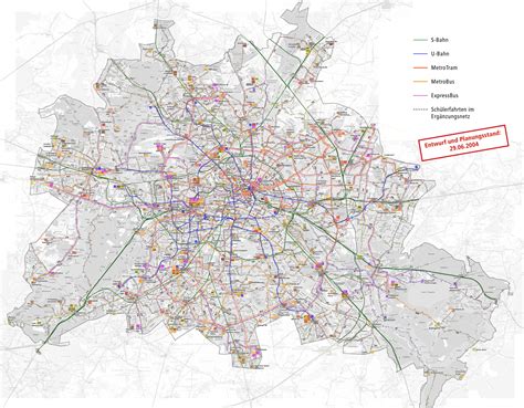 Berlin public transport 2004 - Full size | Gifex