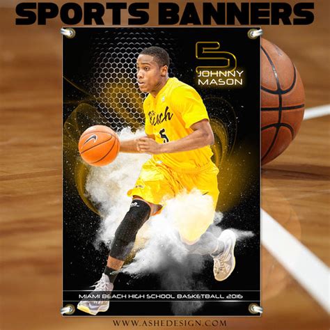 Ashe Design | Photoshop Templates | 2x3 Sports Banner | Screen Play – AsheDesign