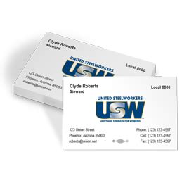 Union-printed Buttons, Bumper Stickers, Business Cards, Lapel Stickers ...