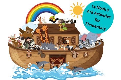 14 Noah's Ark Activities For Elementary Students: Art Projects ...