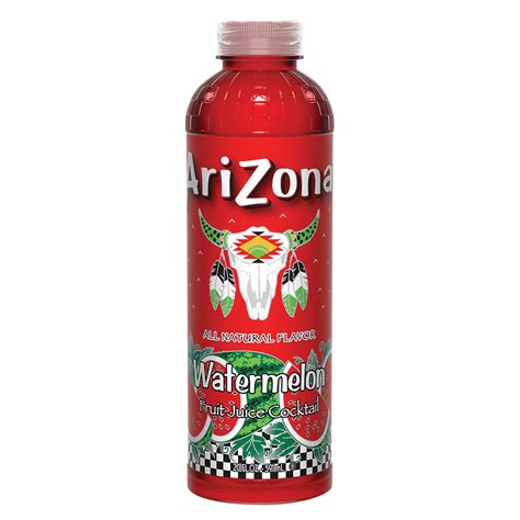 Arizona Tallboy Watermelon Fruit Juice Cocktail 20 oz Bottle | Nassau Candy