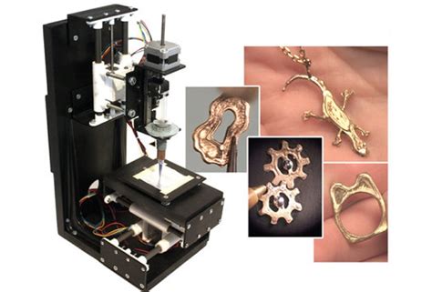 MiniMetalMaker 3D Metal Printer Uses Liquid Metal Clay To Create Your Designs (video)