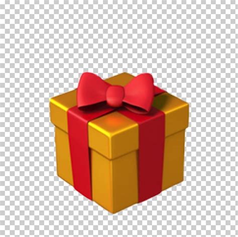 a gift box with a red bow on it, transparent background png clipart