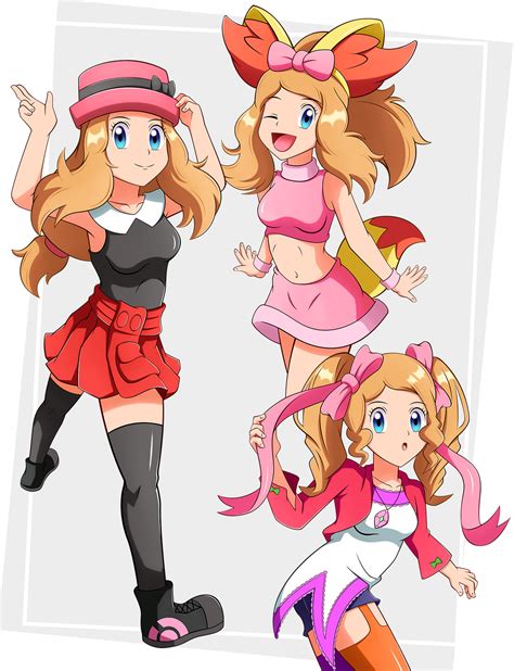 Serena's Outfits - Pokemon XY by Bicoitor on DeviantArt