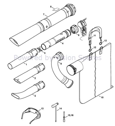 37 stihl bg 86 parts diagram - Diagram For You