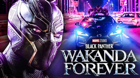 Black Panther 2: New Set Video Reveals Motorcycle & Sports Car Action Scene