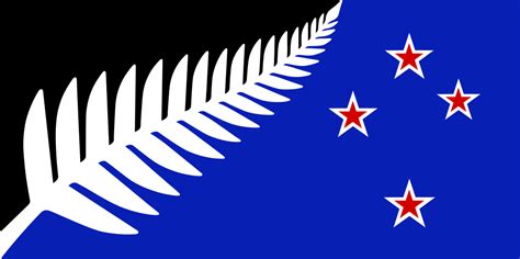 New Zealand (official new flag) | New zealand flag, Flag, Flag design