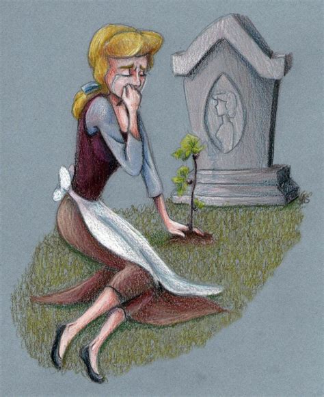 Cinderella Cries at Her Mother's Grave by SpyroShurtagul on DeviantArt ...