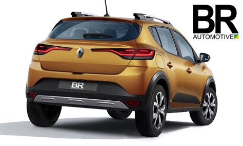 Projeção antecipa Renault Sandero, Logan e Stepway 2022