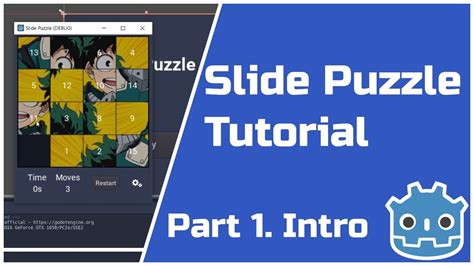 Part 1 - Intro | 2D Slide Puzzle Tutorial | Godot - YouTube