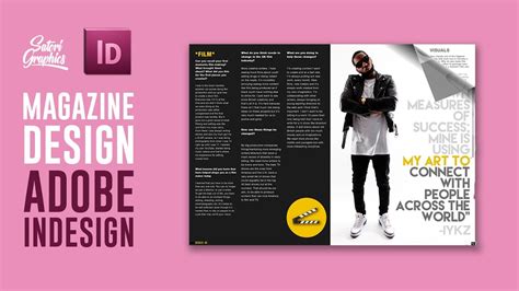 MAGAZINE LAYOUT IN ADOBE INDESIGN TUTORIAL - PHOTOSHOP & INDESIGN ...