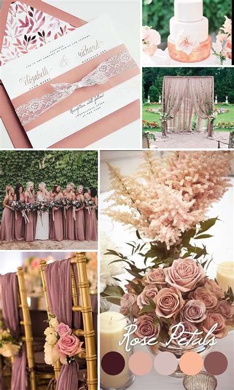 Dusty rose wedding inspiration, Mauve wedding color trends 2016 - Dusty ...