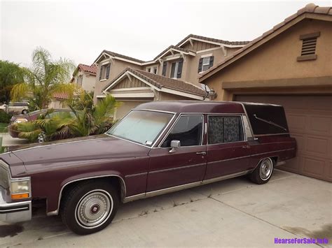 1984 Cadillac Hearse - Hearse for Sale Archive