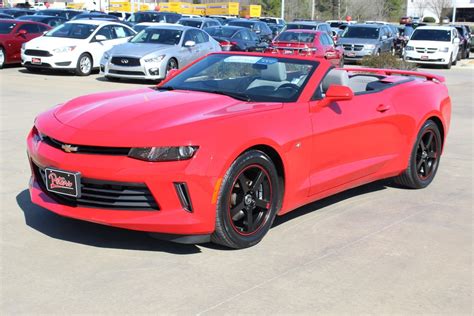 Pre-Owned 2017 Chevrolet Camaro 2LT 2D Convertible in Longview #A4100 | Peters Chevrolet Buick ...