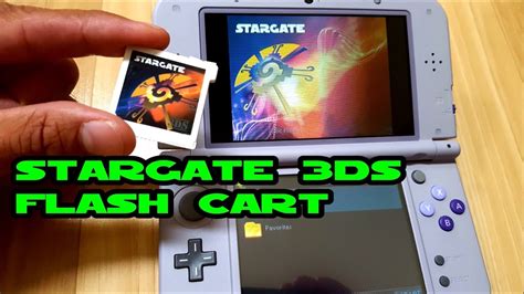 3DS Stargate Flash Cart setup and review - YouTube