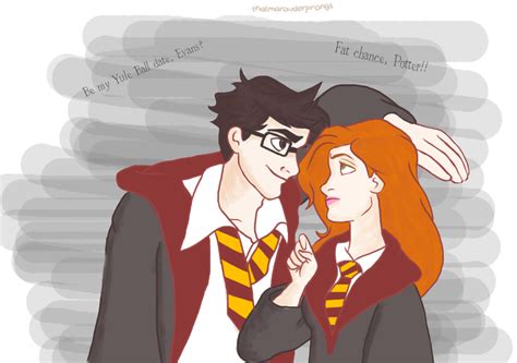 James Potter and Lily Evans by ThatMarauderProngs on DeviantArt