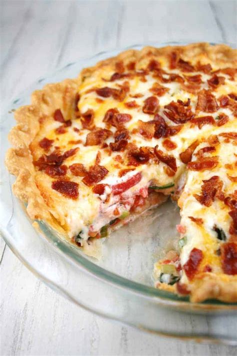 Tomato Pie - Mom Loves Baking