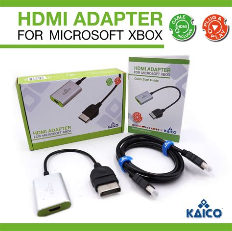 Original Xbox HDMI Display Adaptor & Cable - Kaico Labs