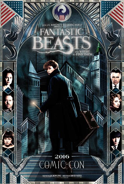 Fantastic Beasts and Where to Find Them Comic-Con Poster | Collider