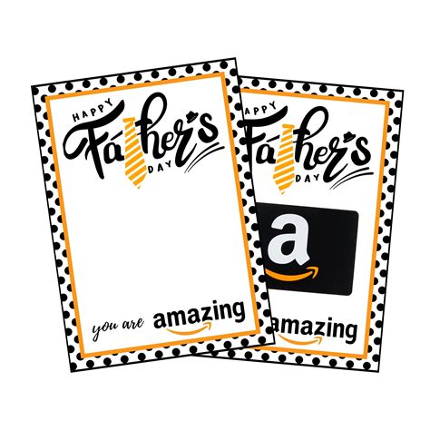 INSTANT DOWNLOAD Fathers Day Gift Card Amazon Gift Card - Etsy