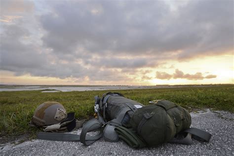 Falling for it: Airborne Airmen conduct proficiency parachute training