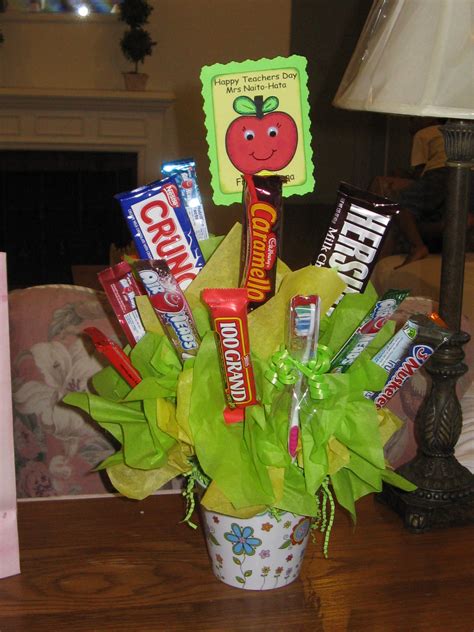 Candy Bouquet for teacher's appreciation day Eads, Candy Bouquet, Play Ideas, Teacher ...