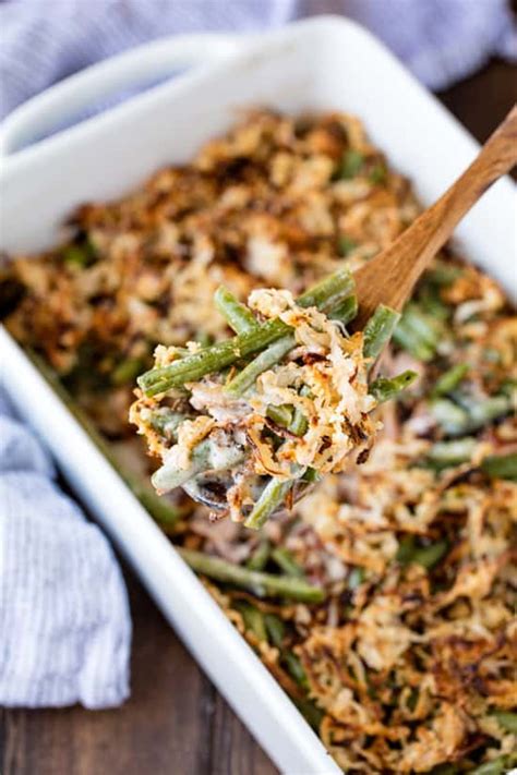 Old Fashioned Green Bean Casserole - My Recipe Magic