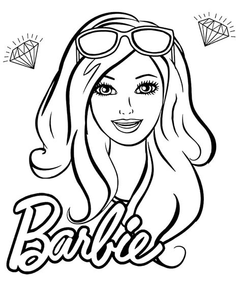 Barbie Face Outline