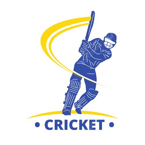 Cricket Logo Vector And Clipart With Transparent Background For Free ...