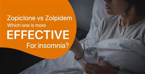 Zopiclone vs Zolpidem. Which one is more effective for insomnia? by ...