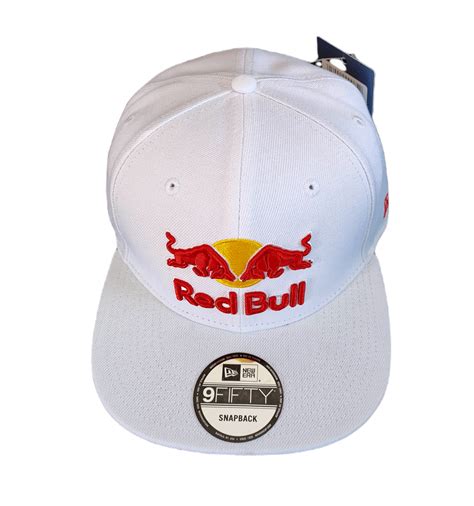 Red Bull New Era Cap Pure White - WEAR MY HAT