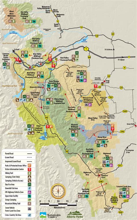 Trail Maps - Friends of Kananaskis Country