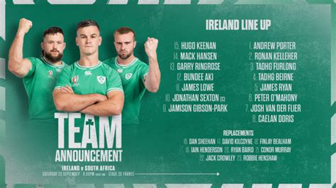 Irish Rugby | Rugby World Cup Pool B: South Africa v Ireland