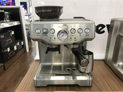 Coffee Machine Bevilles Bes870Bss Barista Training In Columbus / Espresso Machine Breville ...