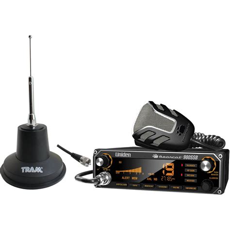 Uniden Bearcat 980SSB CB Radio With SSB and Tram 3500 Heavy-Duty Magnet ...