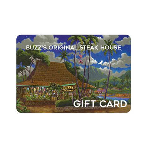 GIFT CARDS — Buzz's Original Steak House