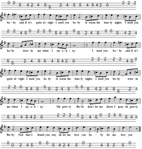 Cant take my eyes off of you sheet music - Tenor Banjo Tabs