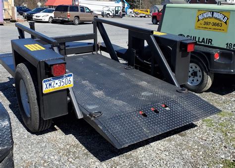 Trailer, 4×8 Drop Deck - Lancaster PA Equipment RentalsEquipment Rentals - Lancaster PA