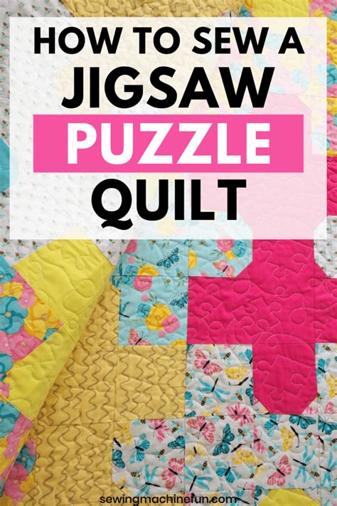 FREE Jigsaw Puzzle Quilt Pattern (AccuQuilt-Friendly Tutorial!)