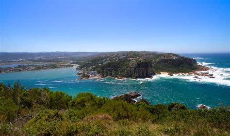 Featherbed Lagoon, Knysna, Featherbed Nature Reserve, South Africa Stock Photo - Image of ocean ...