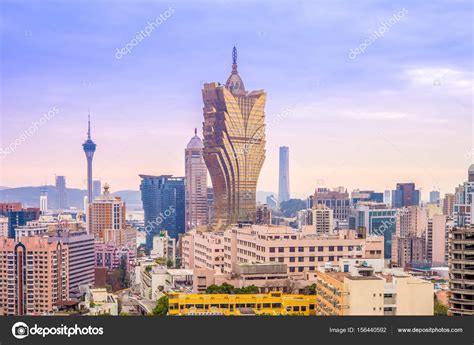 Skyline de Macao, China — Foto editorial de stock © richie0703 #156440592