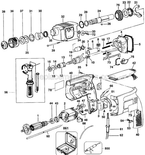 DeWALT Rotary Hammer Drill | DW514 | eReplacementParts.com