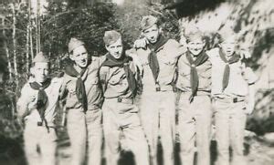 BOY SCOUTS AT CAMP. GROUP PHOTOS. 1950s. 4 SET. | eBay