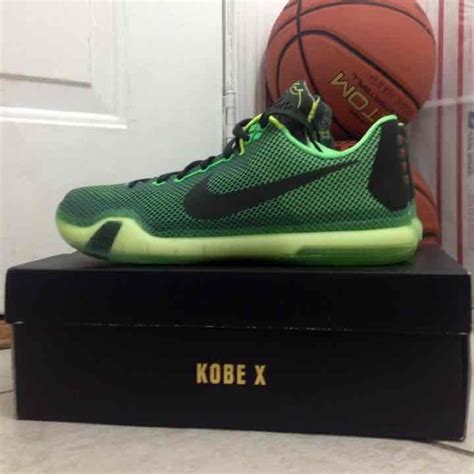 Nike Kobe X Green Basketball Shoe 10.5($ 120) - Mercari: Anyone can buy & sell | Green ...