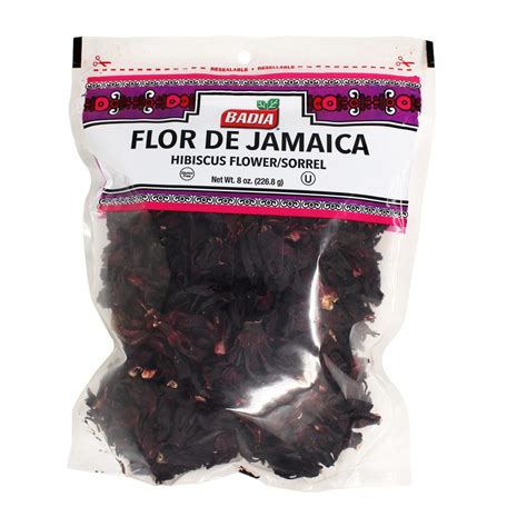 Flor de Jamaica (Hibiscus Flower) - 8 oz - Badia Spices