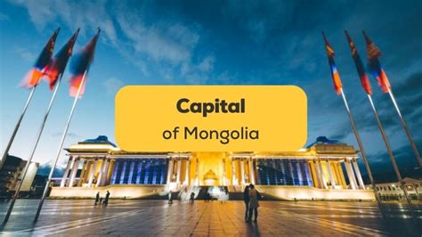 Capital of Mongolia: #5 Thrilling Facts You Must Know! - ling-app.com