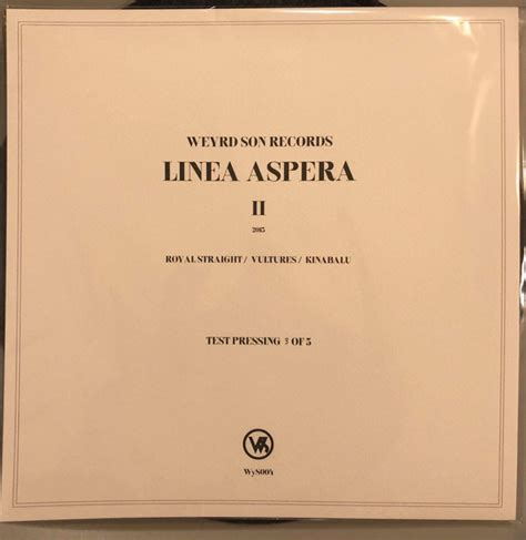 Linea Aspera – Linea Aspera II (2013, Vinyl) - Discogs